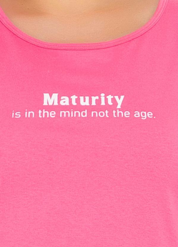 Marguerite - Vestido Rosa Chiclete com Franzido Plus Size 3