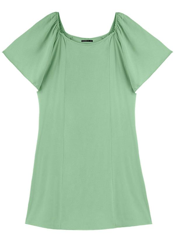 Rezzato - Vestido Sofisticated Plus Size Feminino Verde