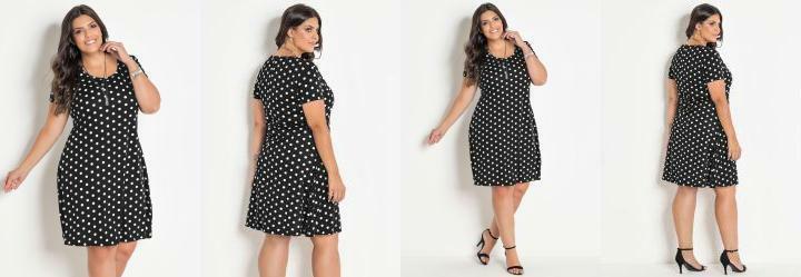Vestido Soltinho Po Plus Size Marguerite