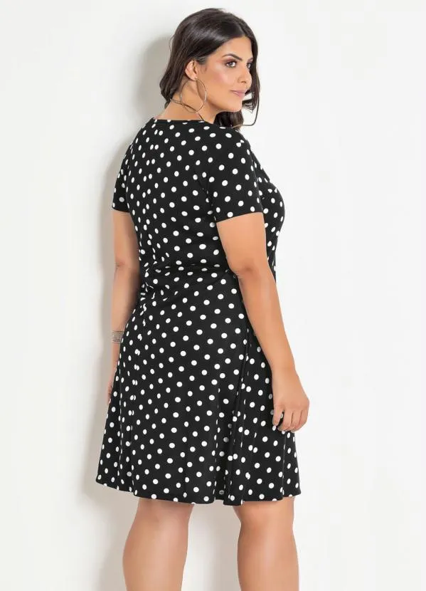 Marguerite - Vestido Soltinho Poá Plus Size Marguerite 2