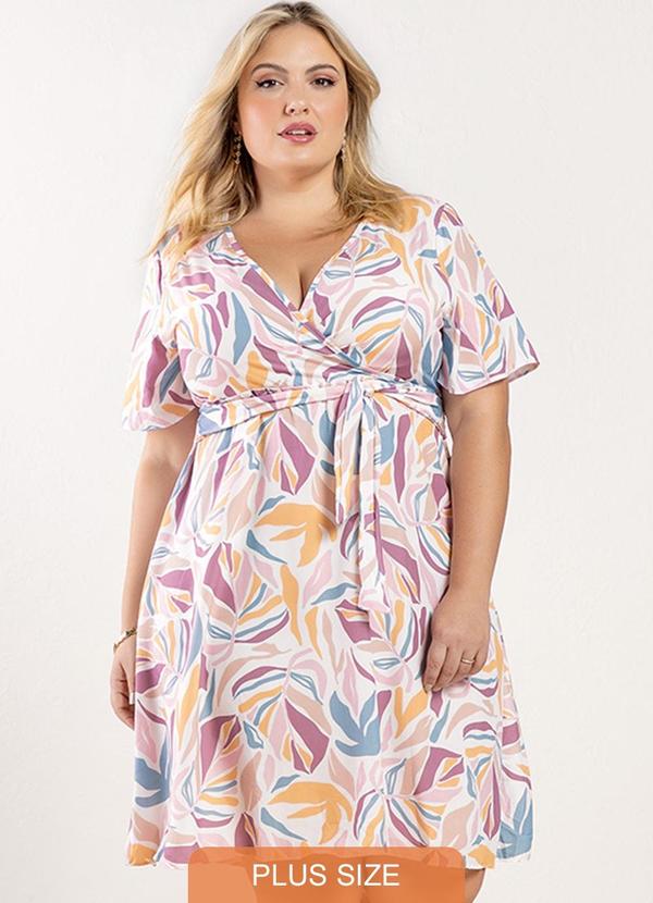 Rezzato - Vestido Summer Nature Adulto Plus Branco