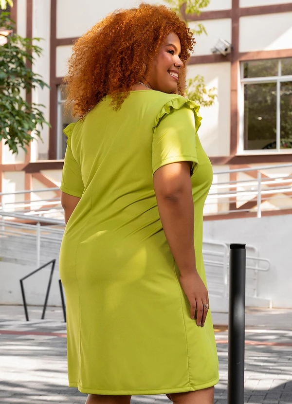 Marguerite - Vestido Verde Claro em Malha 2