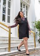 Vestido (vermelho) em malha suede