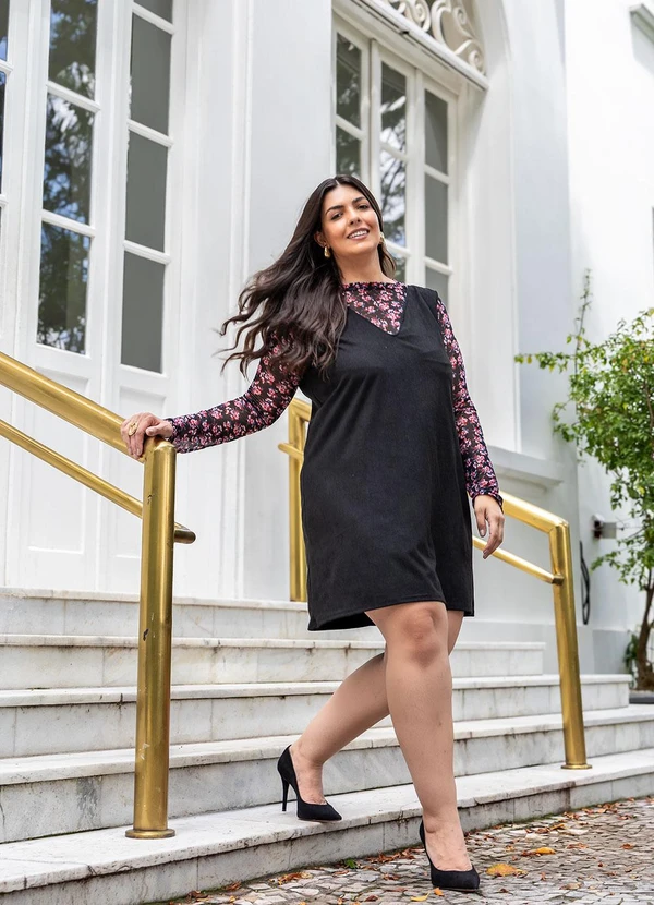 Marguerite - Vestido Vermelho em Malha Suede 9