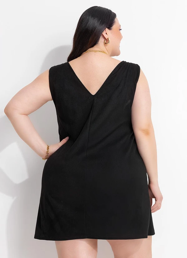 Marguerite - Vestido Vermelho em Malha Suede 8