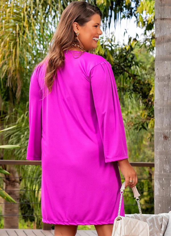 Marguerite - Vestido Violeta em Malha 2