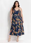 Vestido Azul em Malha