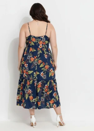 Marguerite - Vestido Azul em Malha - MARGUERITE