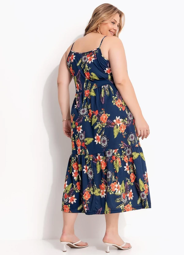 Marguerite - Vestido Azul em Malha 6