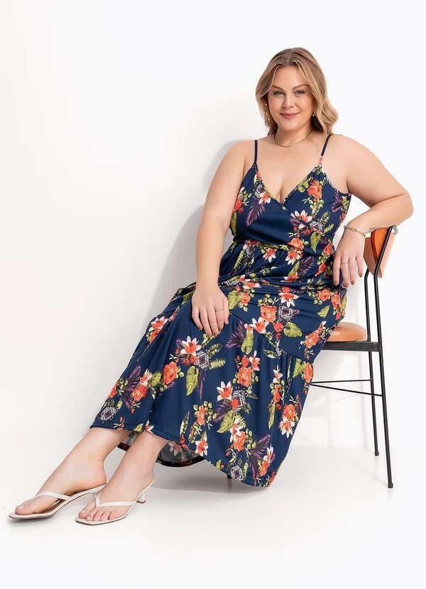 Marguerite - Vestido Azul em Malha 2