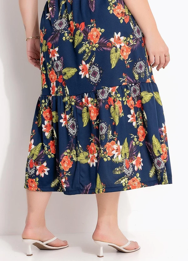 Marguerite - Vestido Azul em Malha 9