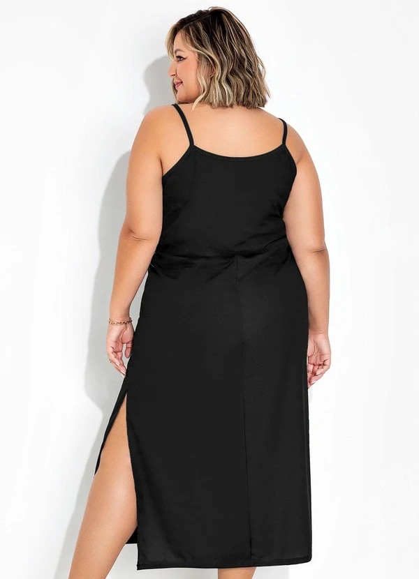 Marguerite - Vestido Preto em Malha 2