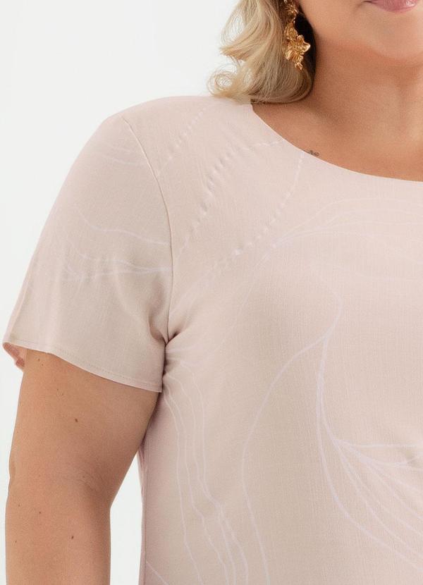 Cativa - Vestido com Estampa Rotativa Off White 2