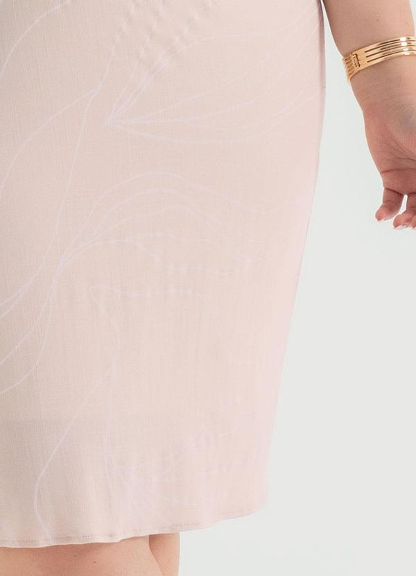 Cativa - Vestido com Estampa Rotativa Off White 3