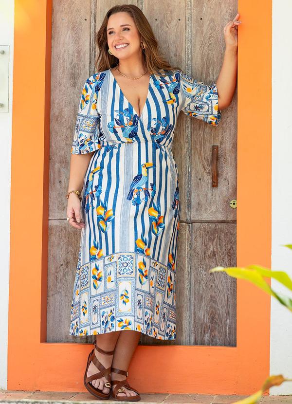 Vestido (Azulejo) em Malha