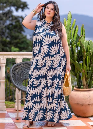 Marguerite - Vestido Bananas em Jersey Acetinado - MARGUERITE