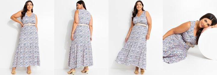 Vestido Branco em Malha Crepe