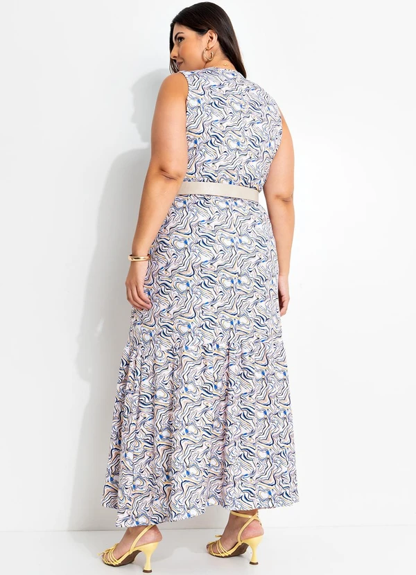 Marguerite - Vestido Branco em Malha Crepe 3