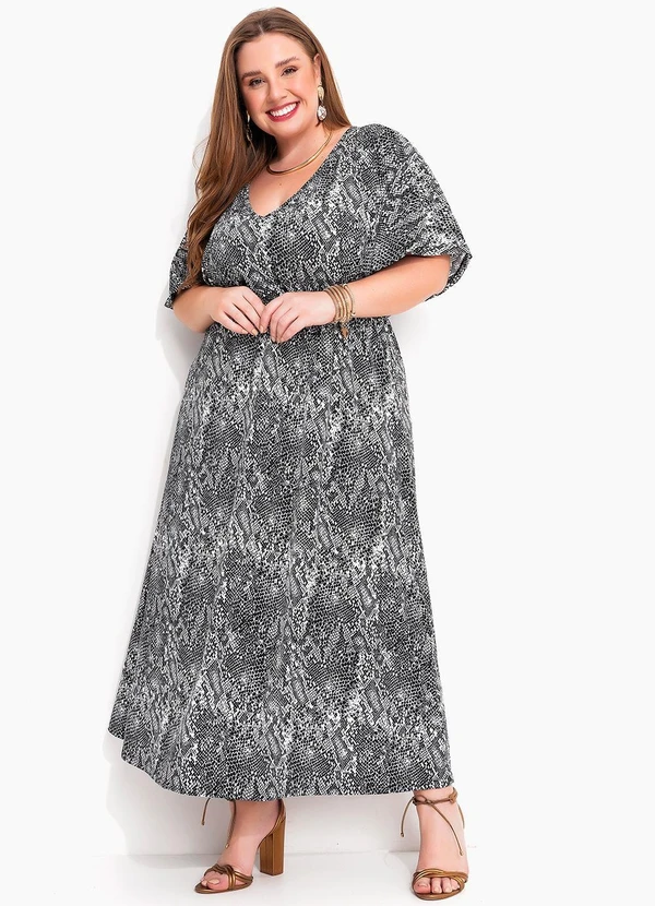 Marguerite - Vestido Cobra em Malha Fria 5