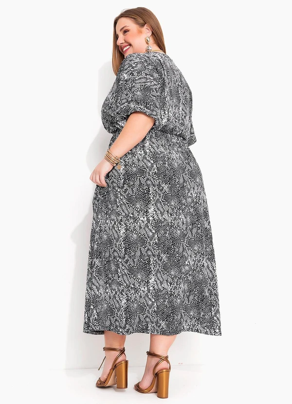 Marguerite - Vestido Cobra em Malha Fria 4