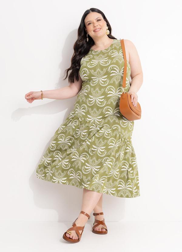 Vestido (Coqueiros) em Malha Fria