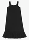 Secret Glam - Vestido Feminino Super Midi Viscose Verde - variação: Preto