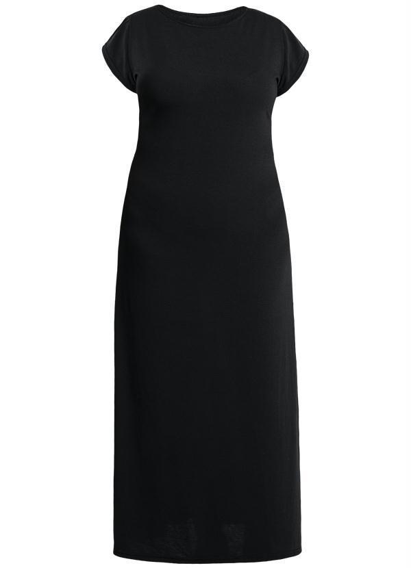 Marguerite - Vestido Longo Preto Plus Size 6