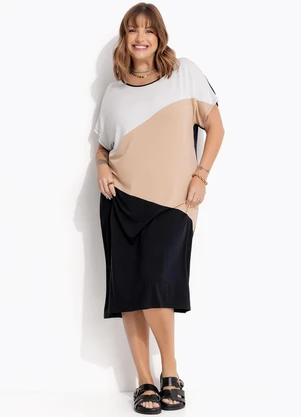 Marguerite - Vestido Preto em Malha de Viscose - MARGUERITE