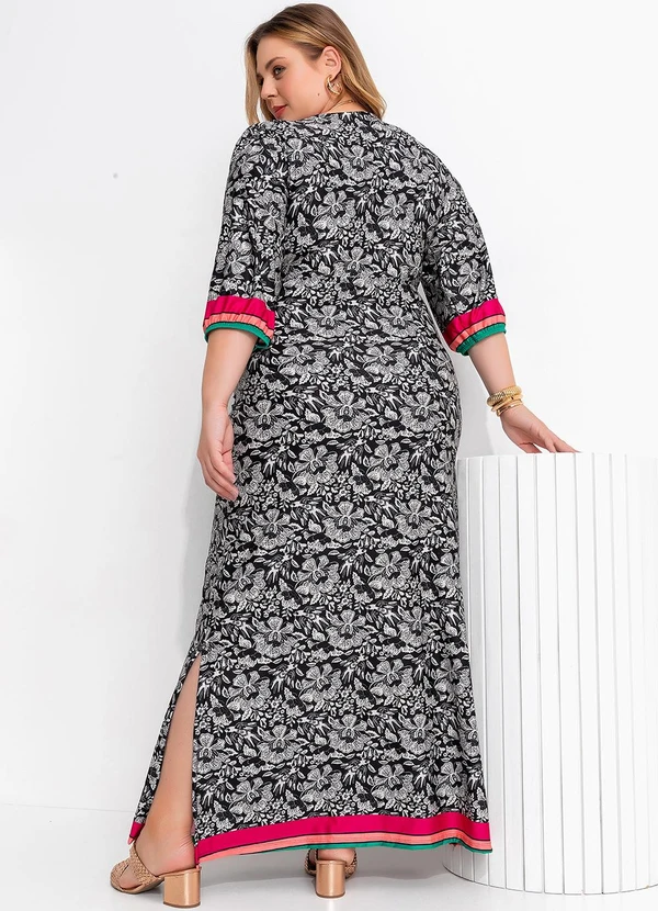 Marguerite - Vestido Preto em Malha Fria 2