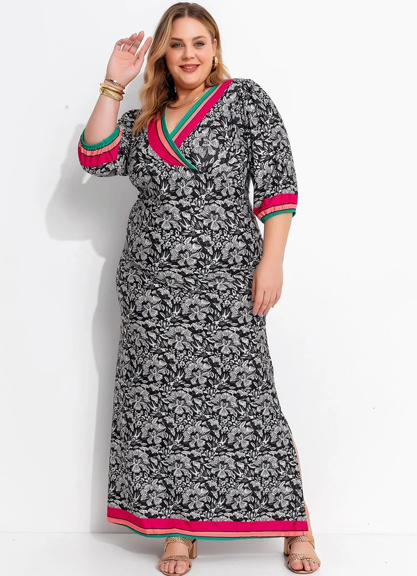 Marguerite - Vestido Preto em Malha Fria 3