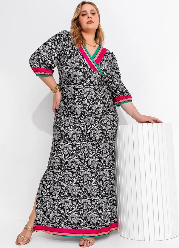 Marguerite - Vestido Preto em Malha Fria 4