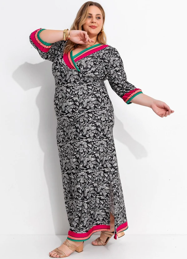 Marguerite - Vestido Preto em Malha Fria 5