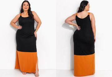 Vestido Preto em Malha