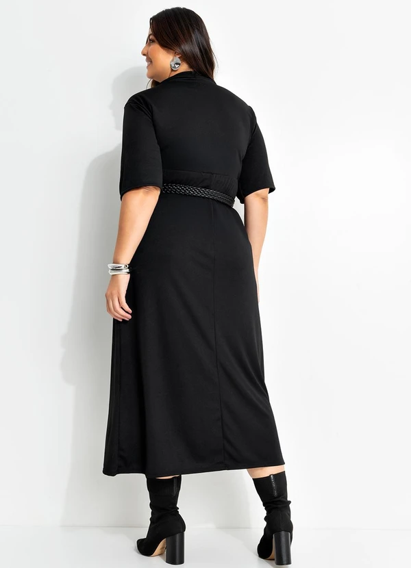 Marguerite - Vestido Preto em Malha 2