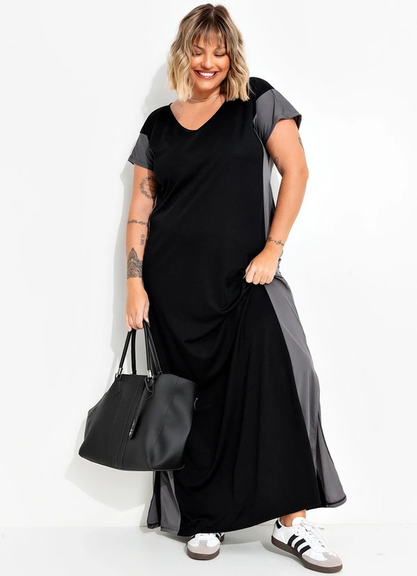 Marguerite - Vestido Preto em Malha 3