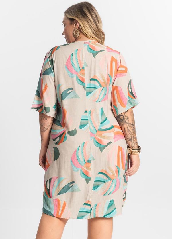 Secret Glam - Vestido Curto Bege 2