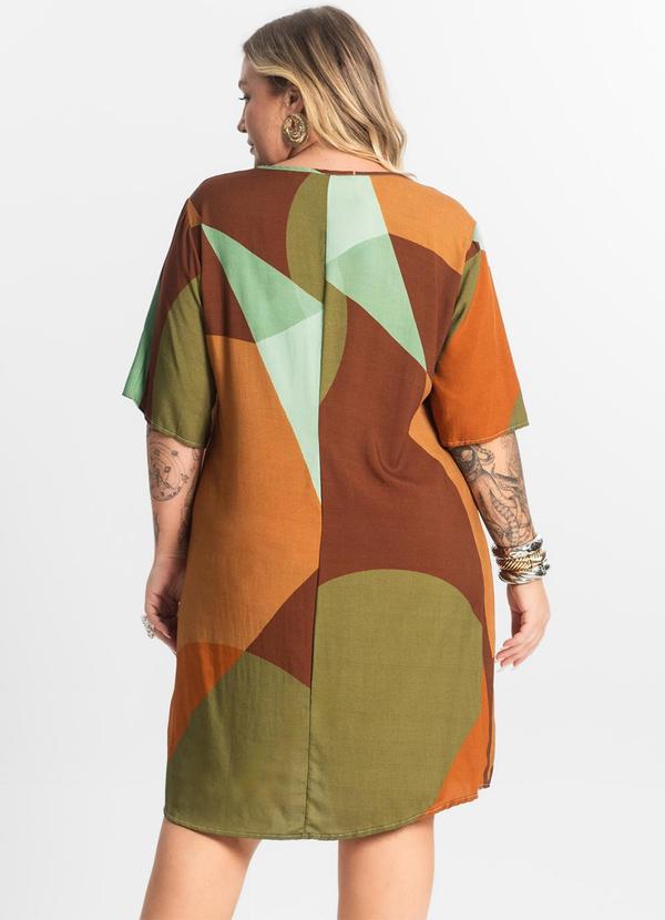 Secret Glam - Vestido Curto Marrom 2