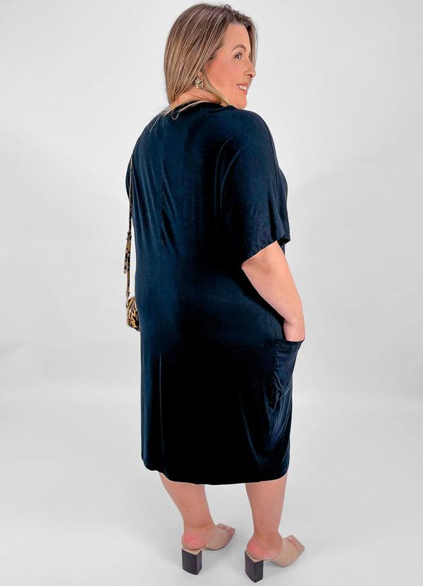 Miss Masy Plus - Vestido Gisela Preto 2