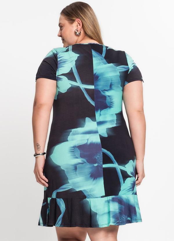 Infinita Cor - Vestido Plus Size Preto 2