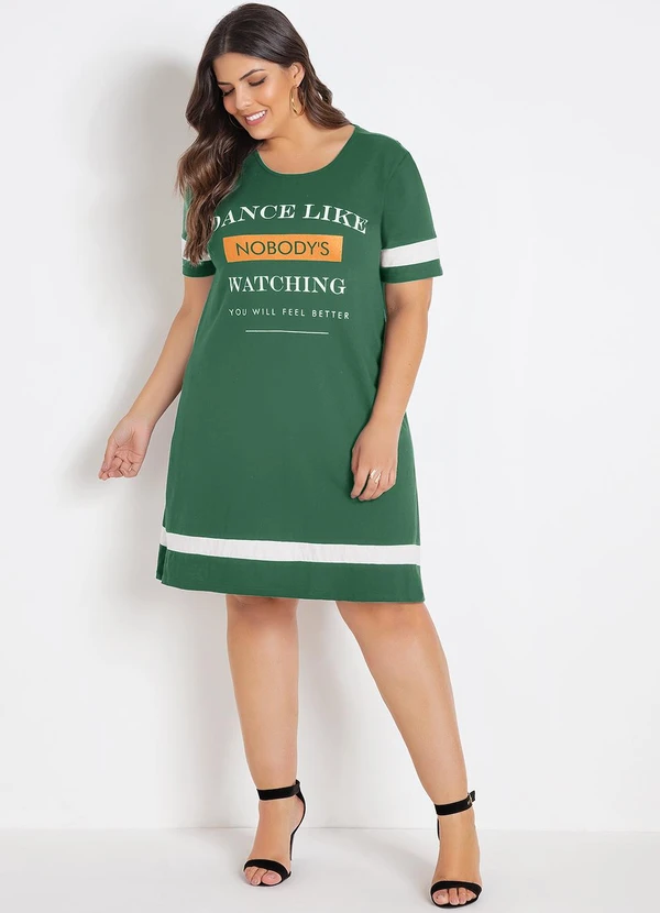 Marguerite - Vestido Verde em Malha de Algodão 3