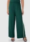 Malwee - Calça Wide Leg em Moletinho Malwee Plus Verde - variação: Verde