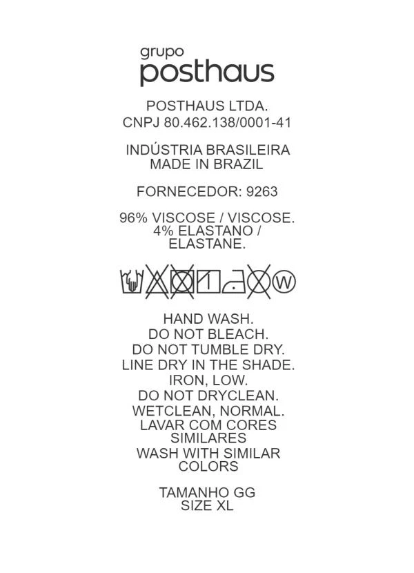 Marguerite - Vestido Abstrato Orgânico em Malha de Viscose 6