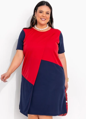 Marguerite - Vestido Azul Marinho em Malha - MARGUERITE