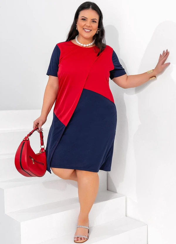 Marguerite - Vestido Azul Marinho em Malha 6