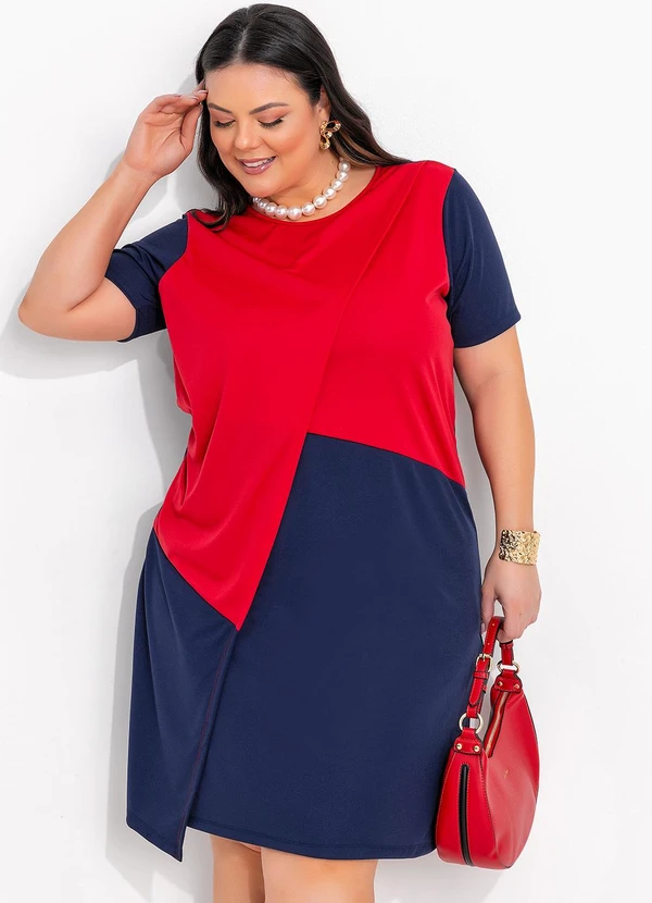 Marguerite - Vestido Azul Marinho em Malha 7