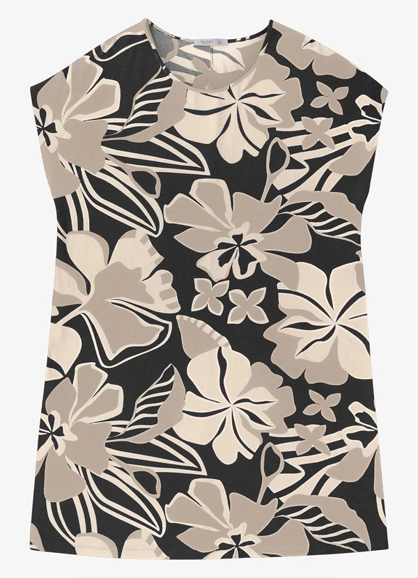 Secret Glam - Vestido Curto Feminino Preto