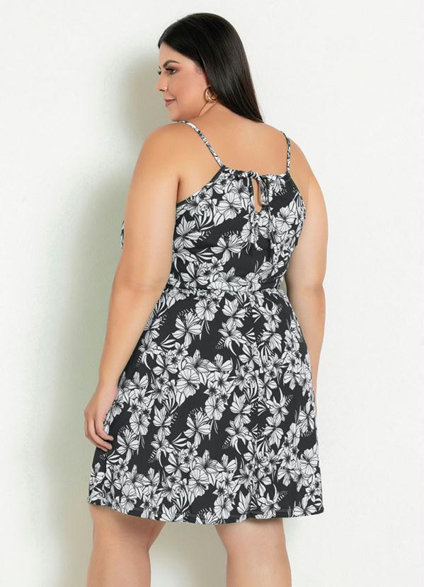 Marguerite - Vestido de Alças Floral Marguerite Plus Size 2