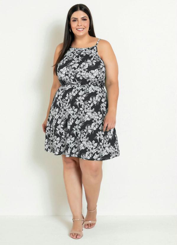 Marguerite - Vestido de Alças Floral Marguerite Plus Size 3