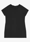 Secret Glam - Vestido Feminino Curto Canelado Plus Size Marrom - variação: Preto
