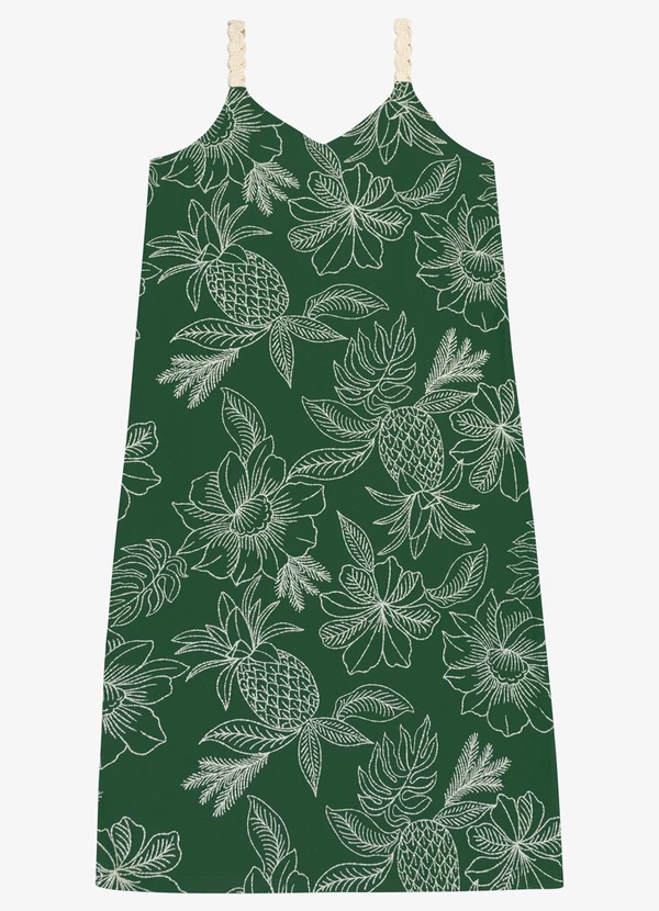 Secret Glam - Vestido Feminino Plus Midi Verde